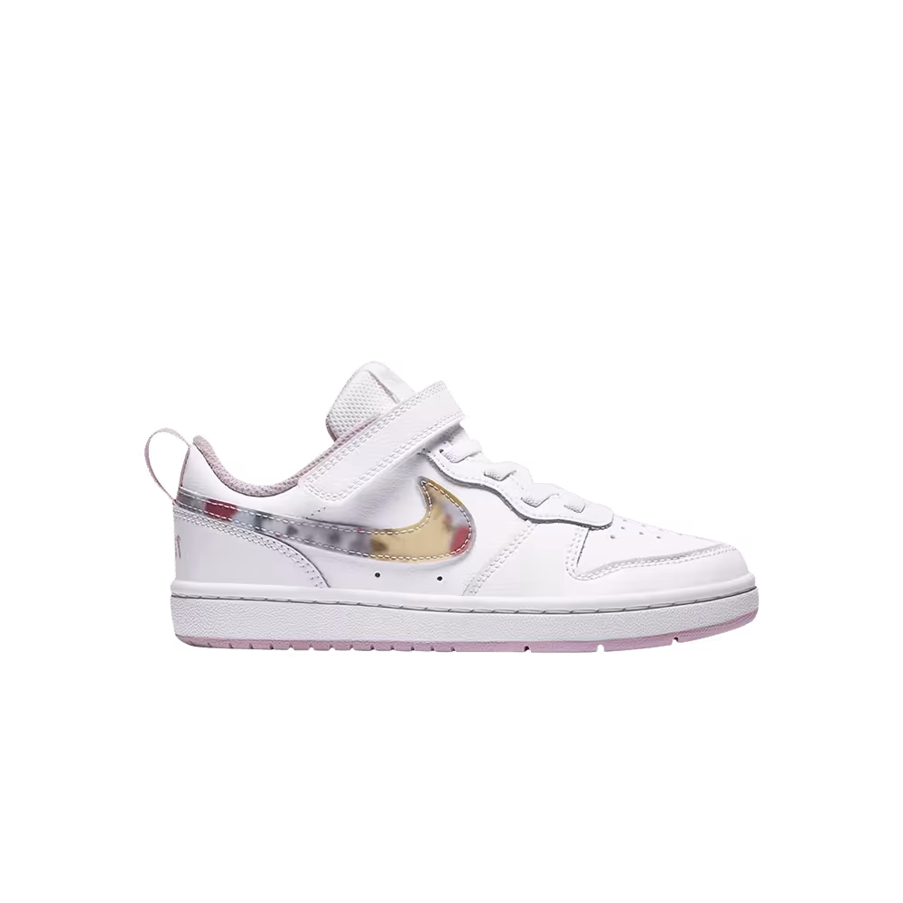 Nike Court Borough Low 2 SE PS Floral Swoosh