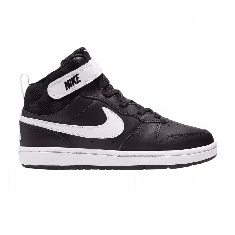 Nike Court Borough Mid 2 PS 'Black White'