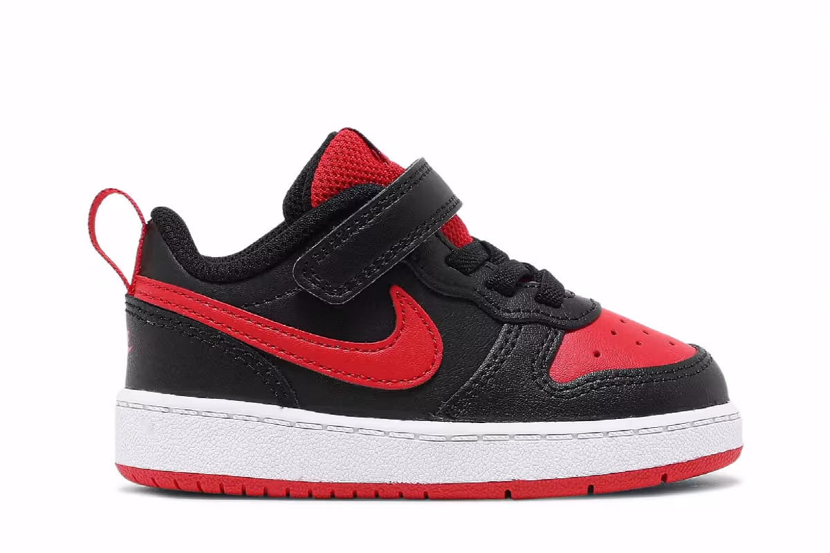 Nike Court Borough Low 2 TDV Bred, view 2