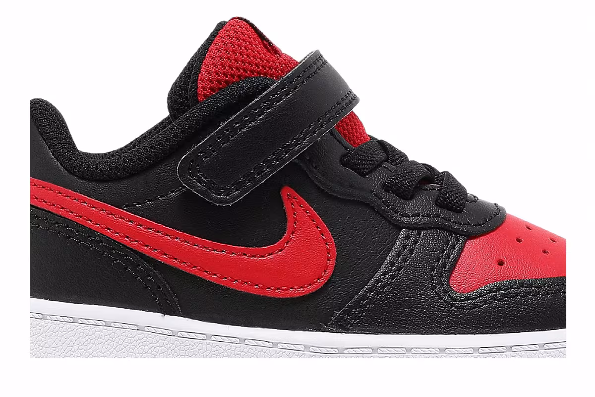 Nike Court Borough Low 2 TDV Bred, view 3