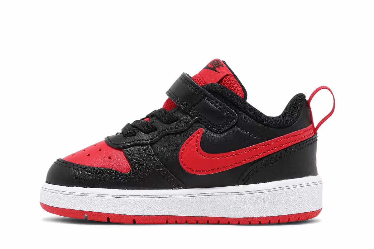 Nike Court Borough Low 2 TDV Bred, view 4