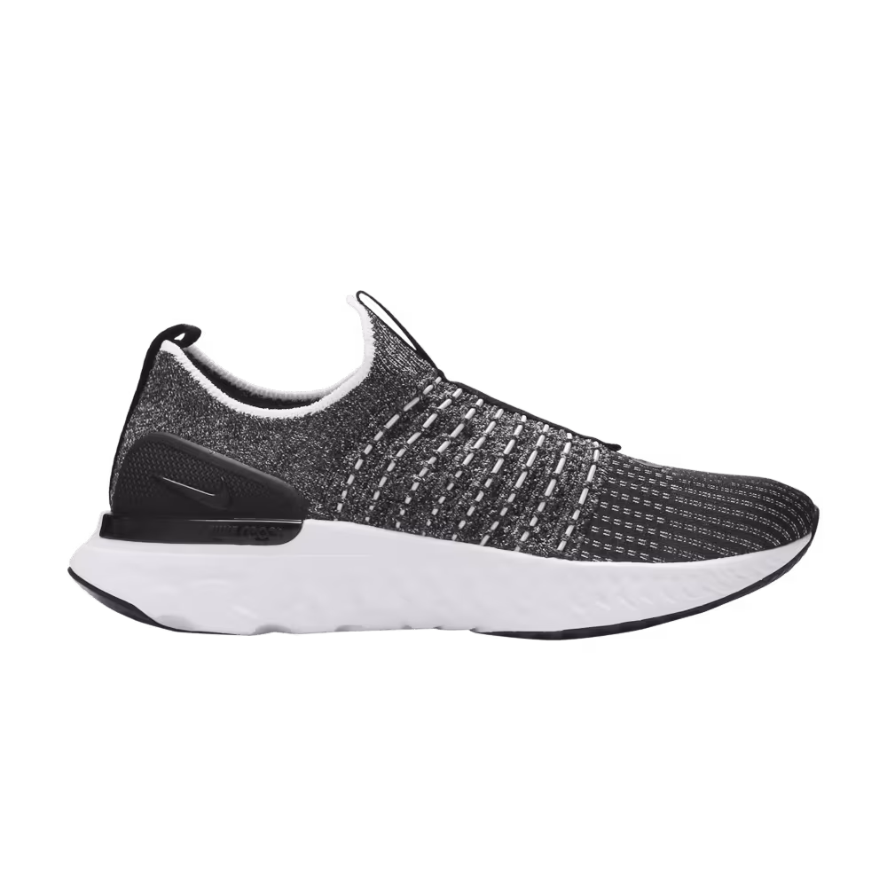 Nike React Phantom Run Flyknit 2 Black Smoke Grey