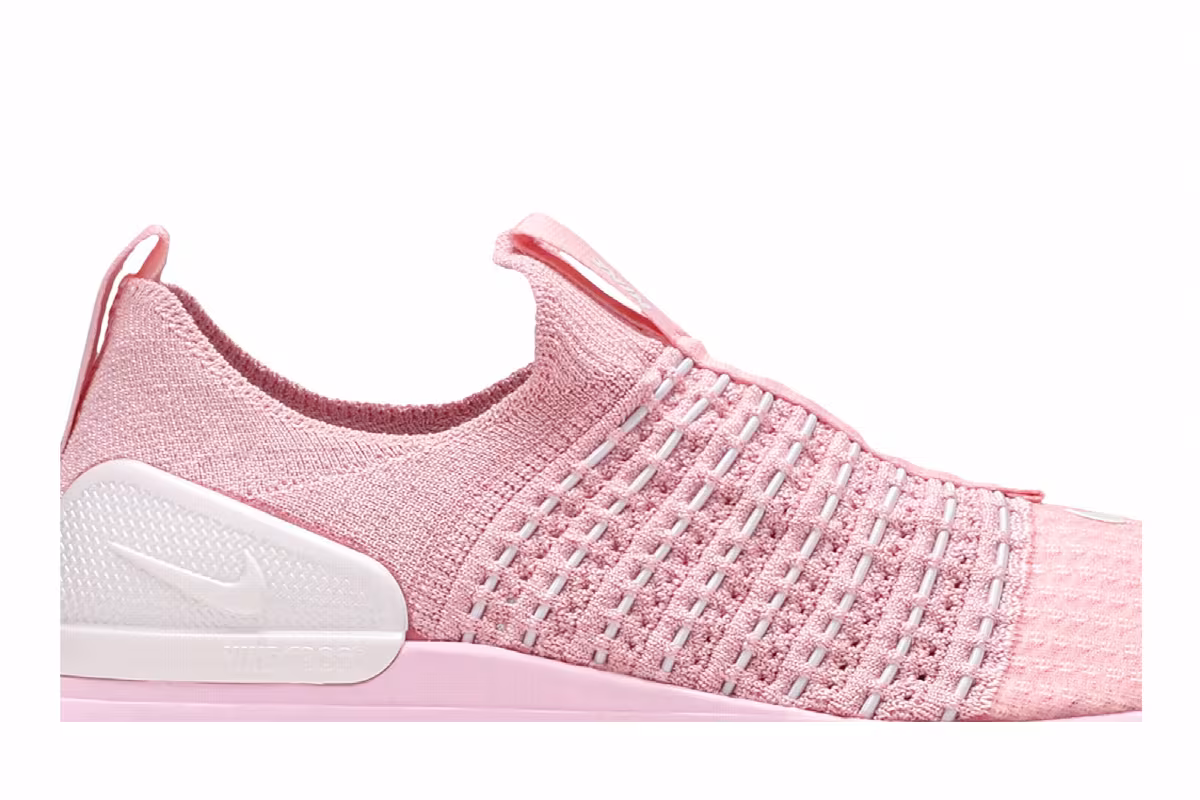 Nike Women's React Phantom Run Flyknit 2 Pink Glaze, view 3