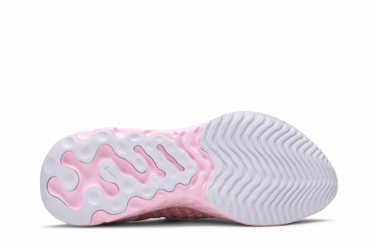 Nike Women's React Phantom Run Flyknit 2 Pink Glaze, view 5