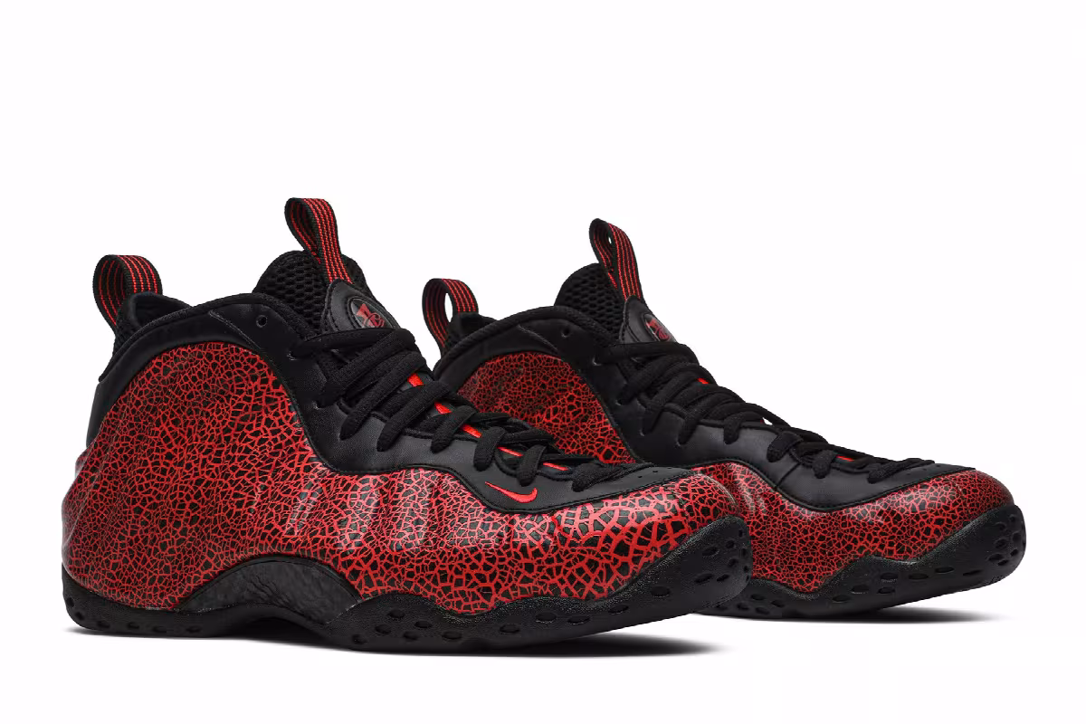 Nike Air Foamposite One Cracked Lava, view 9