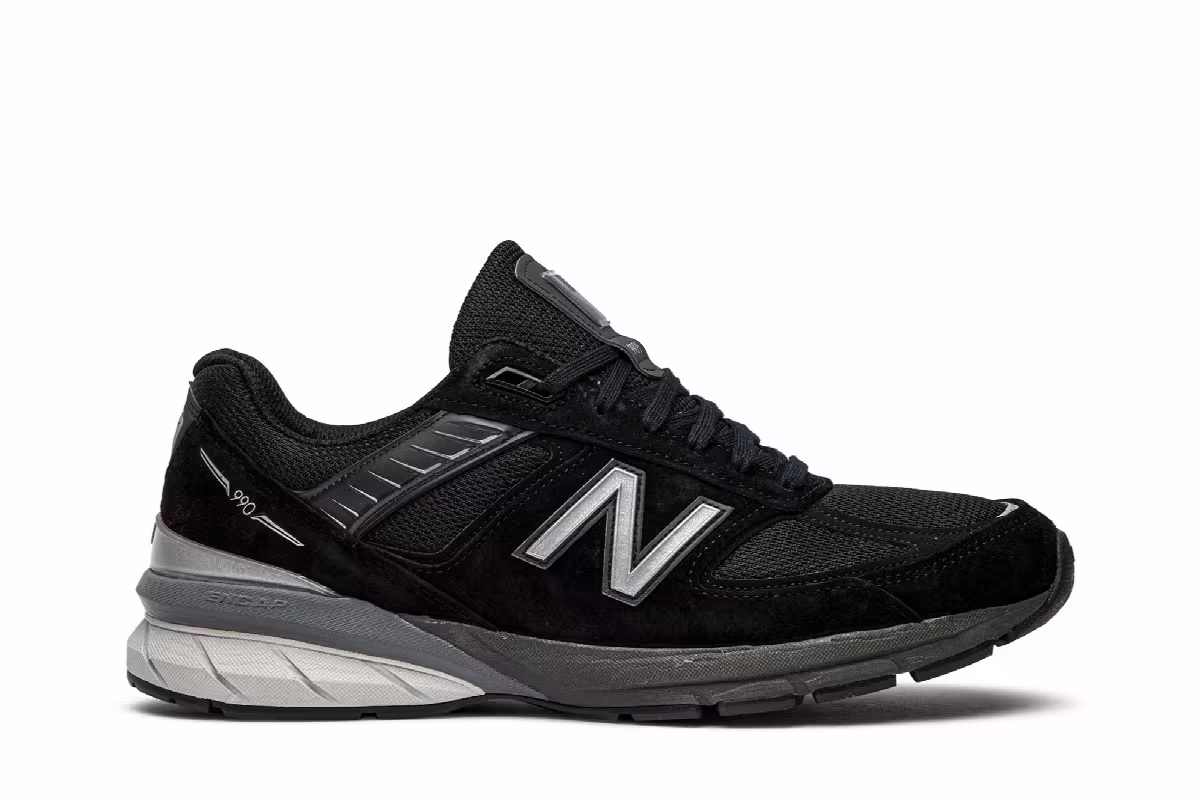 New Balance 990v5 Made In USA Black, view 2