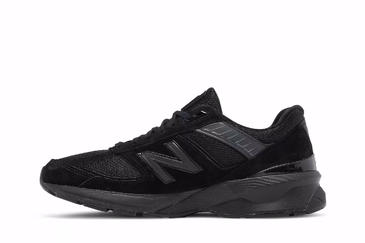 New Balance 990v5 Made in USA Triple Black, view 4