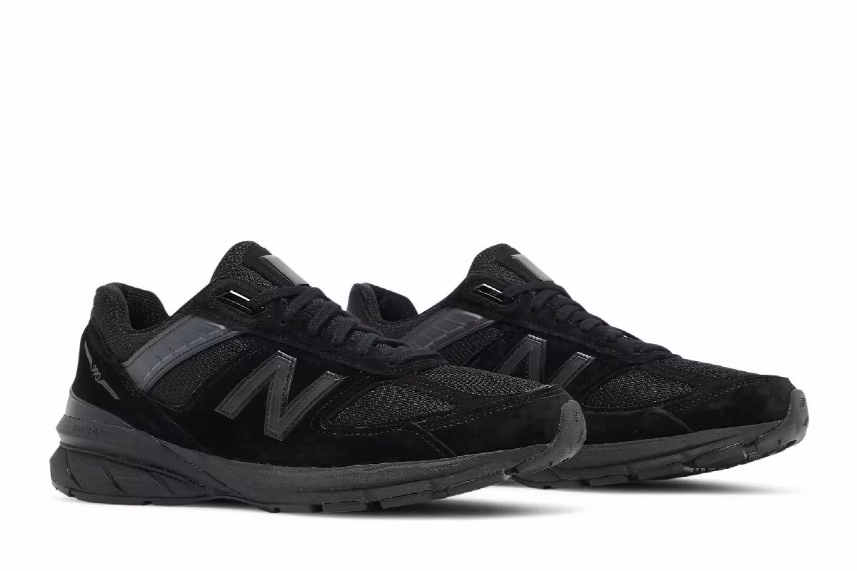 New Balance 990v5 Made in USA Triple Black, view 9