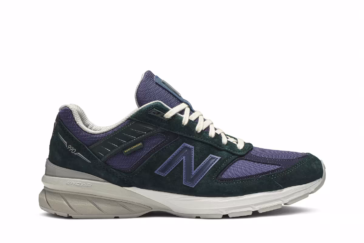 Aimé Leon Dore x New Balance 990v5 Made In USA Heritage Meets Contemporary, view 2