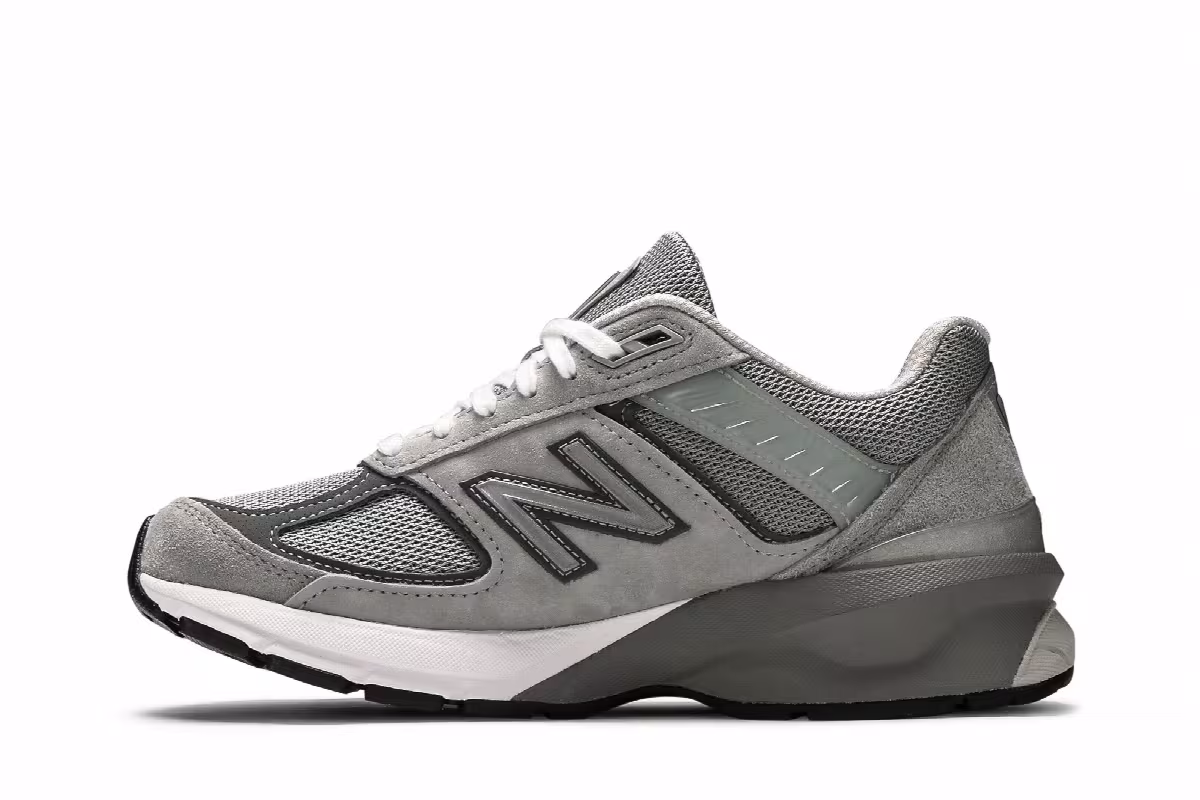 New Balance Women's 990v5 Made In USA Wide Castlerock, view 4