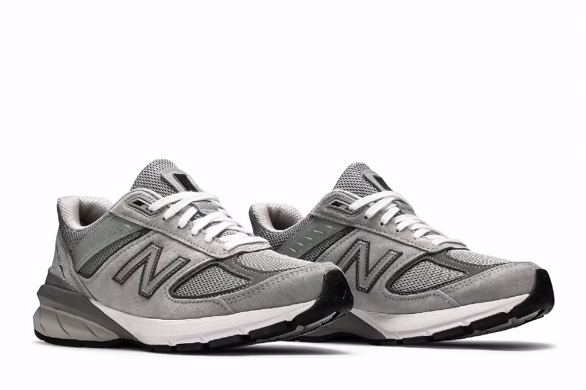 New Balance Women's 990v5 Made In USA Wide Castlerock, view 9