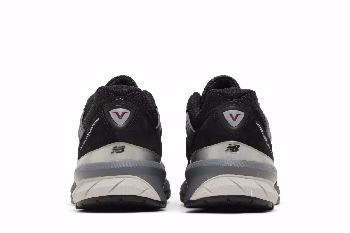 New Balance Women's 990v5 Made In USA Black, view 7