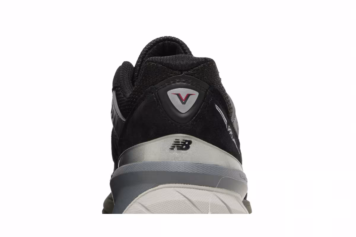 New Balance Women's 990v5 Made In USA Black, view 8