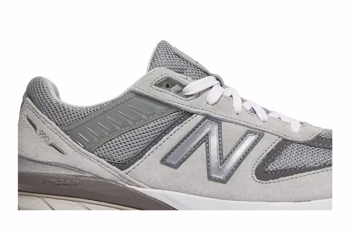 New Balance 990v5 Big Kid Castlerock, view 3