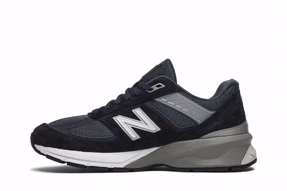 Junya Watanabe Man x New Balance 990v5 Made In USA Navy, view 4