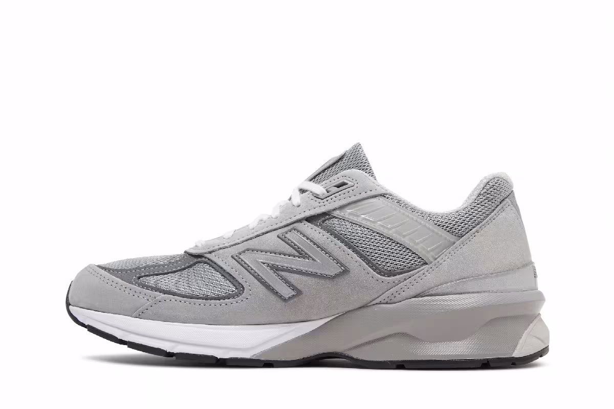 New Balance 990v5 Made in USA B Wide Castlerock, view 4