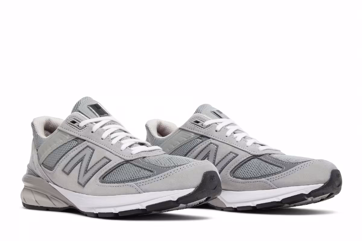New Balance 990v5 Made in USA B Wide Castlerock, view 9