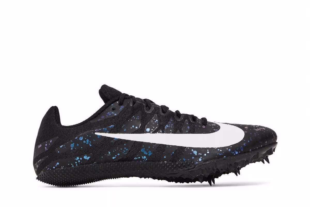 Nike Zoom Rival S 9 Black Indigo Fog Speckled, view 2