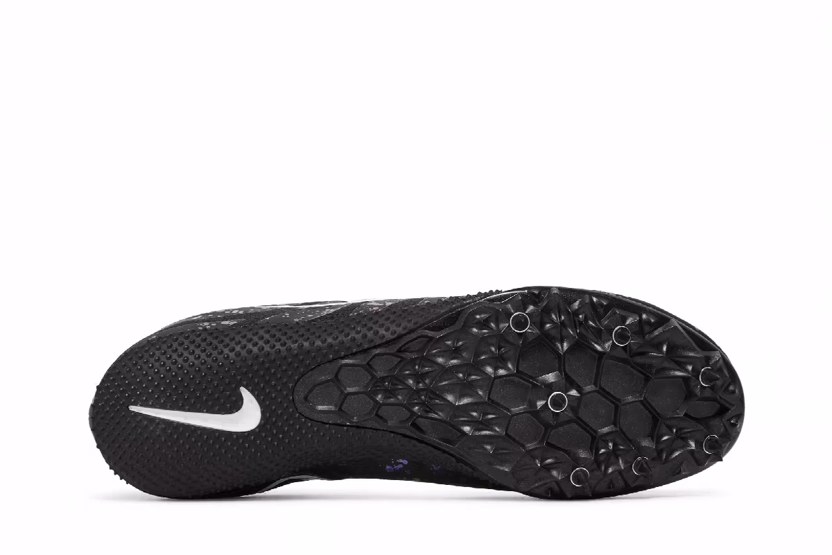 Nike Zoom Rival S 9 Black Indigo Fog Speckled, view 5
