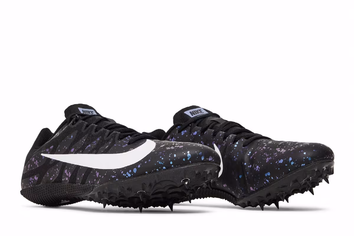 Nike Zoom Rival S 9 Black Indigo Fog Speckled, view 9