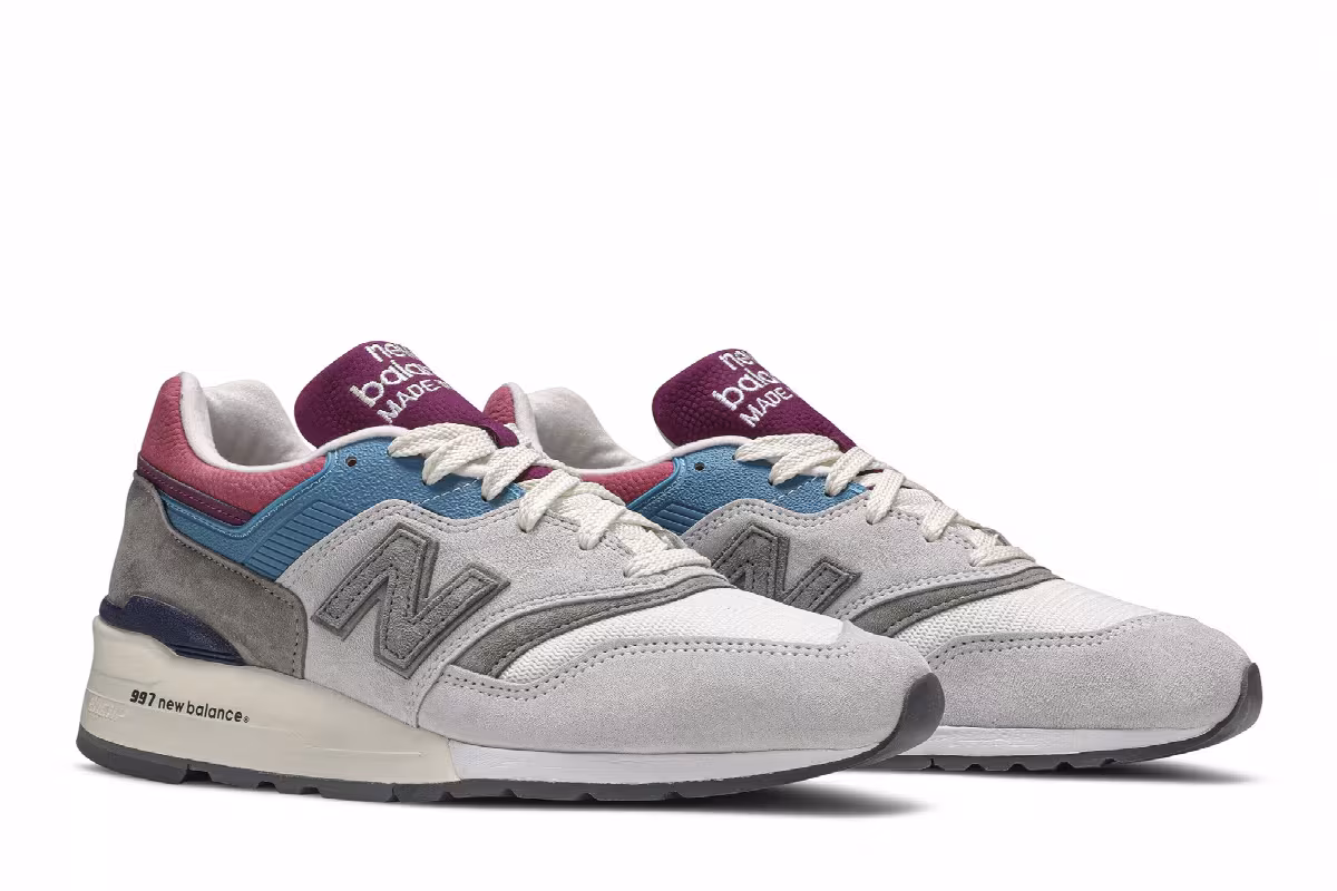Aimé Leon Dore x New Balance 997 Made in USA Mulberry Purple, view 9
