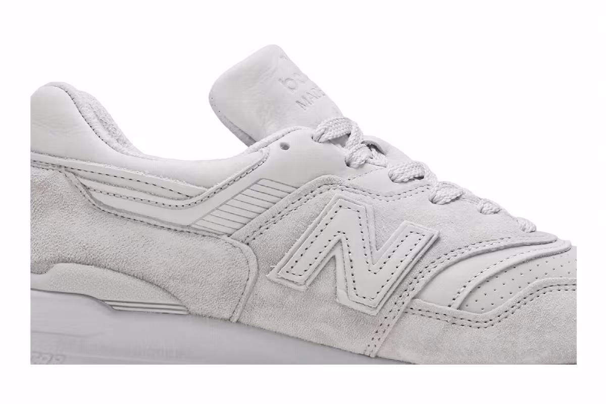 New Balance 997 Made in USA Grey Suede, view 3