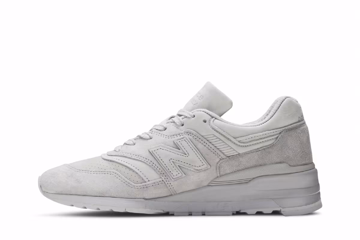 New Balance 997 Made in USA Grey Suede, view 4