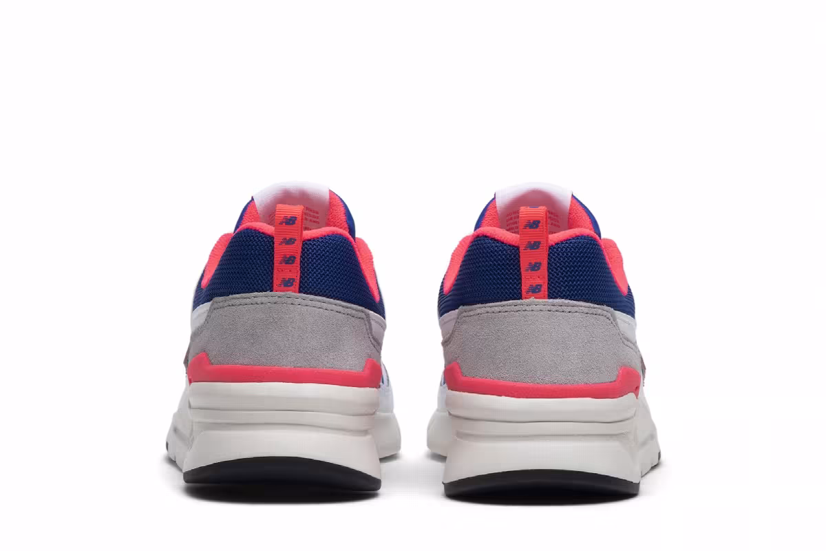 New Balance 997 White Pink Blue, view 7