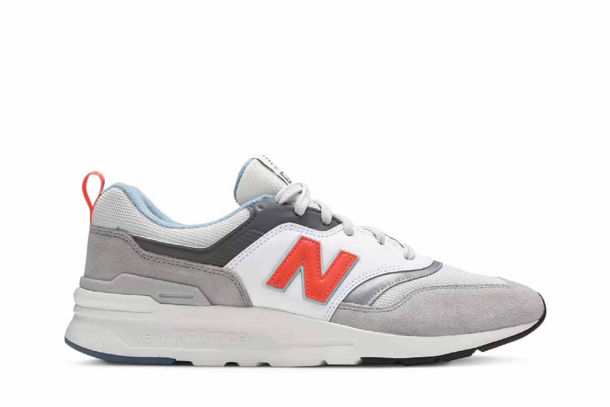 New Balance 997 Grey Dark Mango, view 2