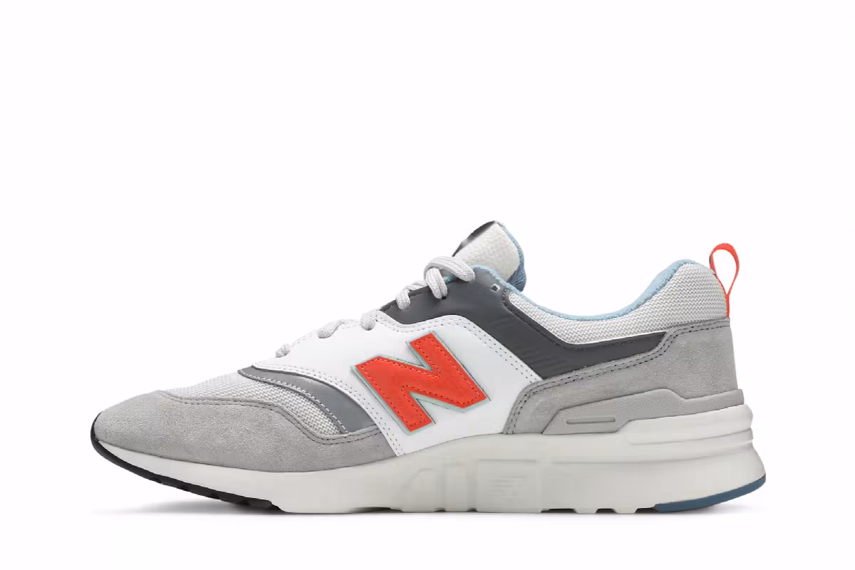 New Balance 997 Grey Dark Mango, view 4