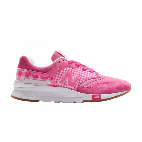 Atmos x New Balance 997H 'Pink Plaid'