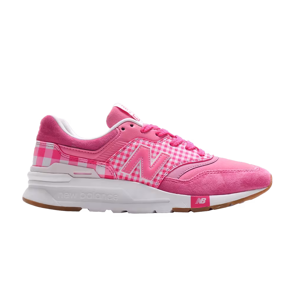 Atmos x New Balance 997H Pink Plaid