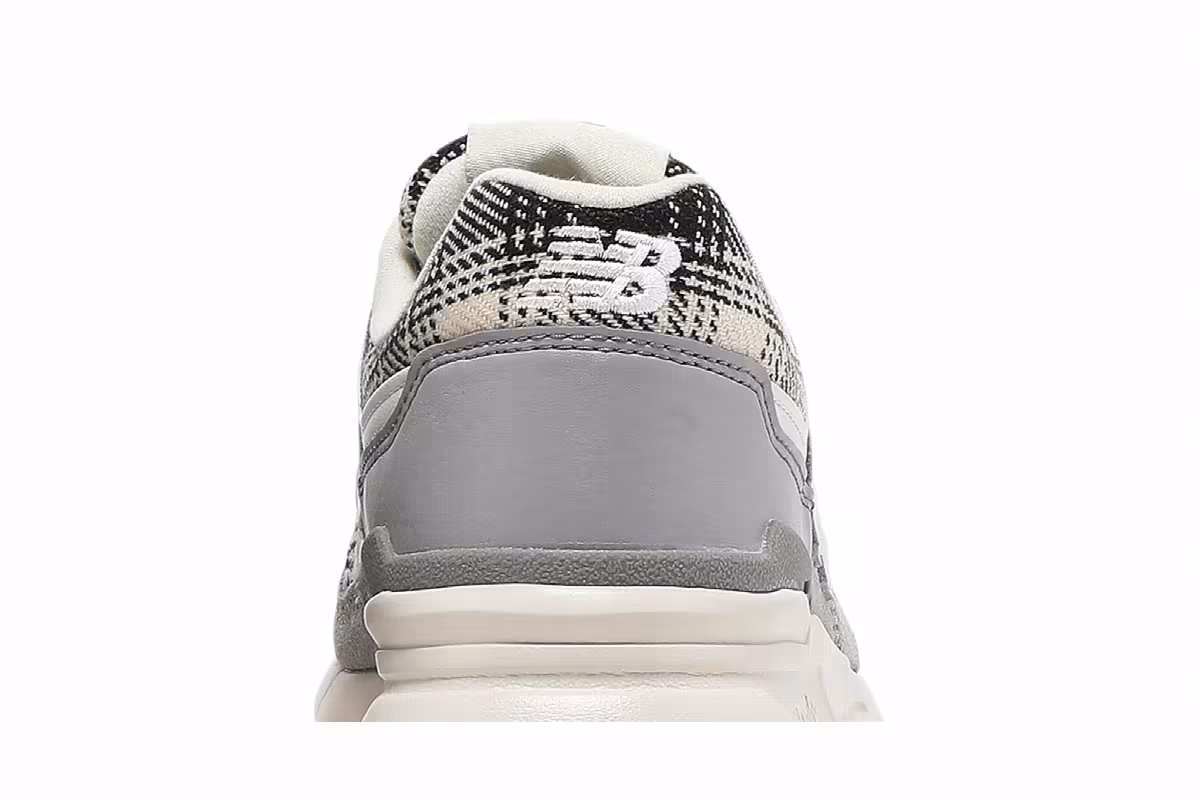 New Balance Women's 997 Grey White Black, view 8