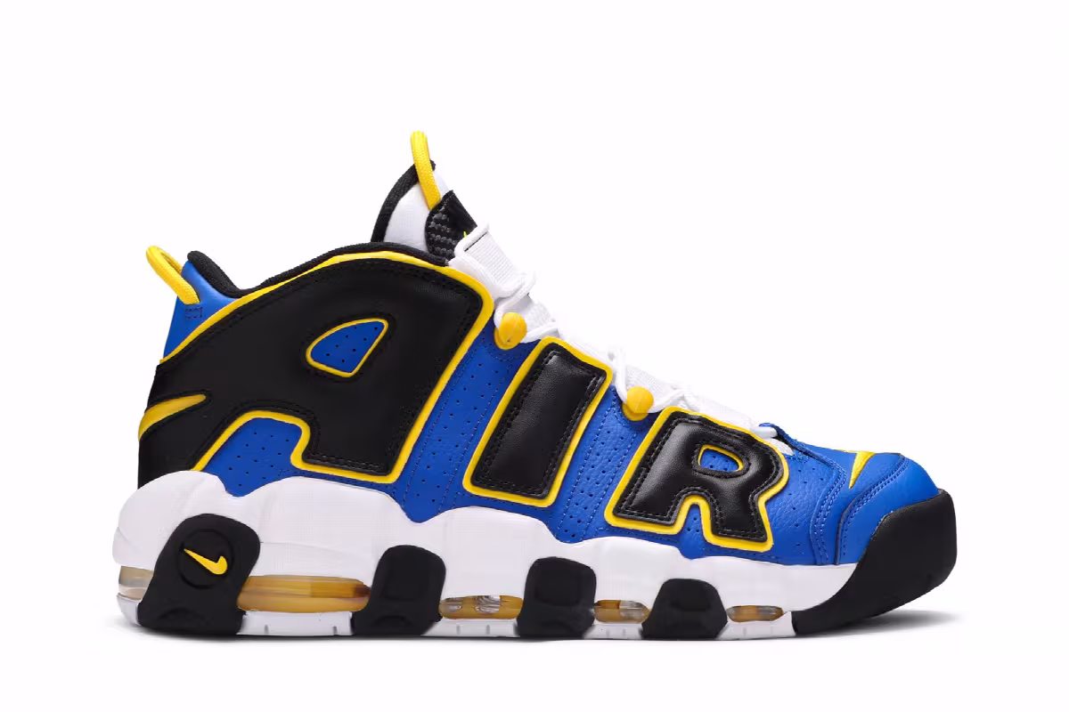 Nike Air More Uptempo Peace, Love, and Basketball, view 2