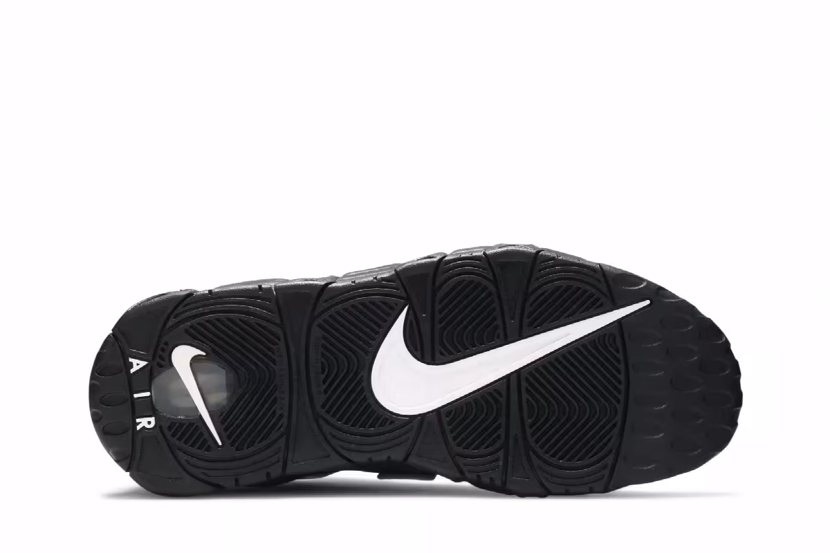 Nike Air More Uptempo GS Black 2020, view 5