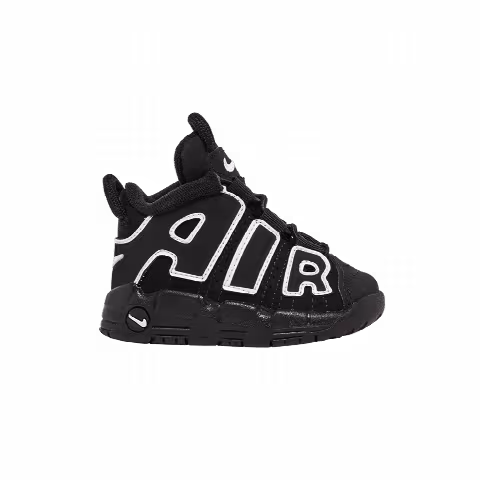 Nike Air More Uptempo TD 'Black White'