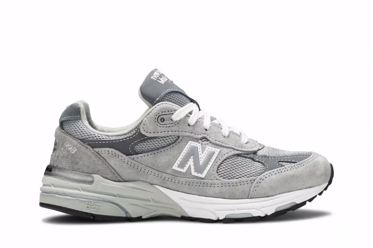 New Balance Women's 993 Made In USA Grey, view 2
