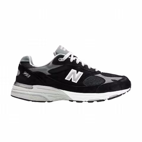 New Balance 993 Made In USA 2E Wide 'Black White'