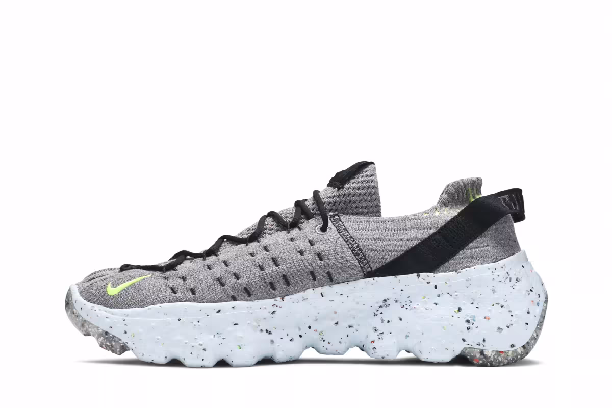Nike Space Hippie 04 Grey Volt, view 4