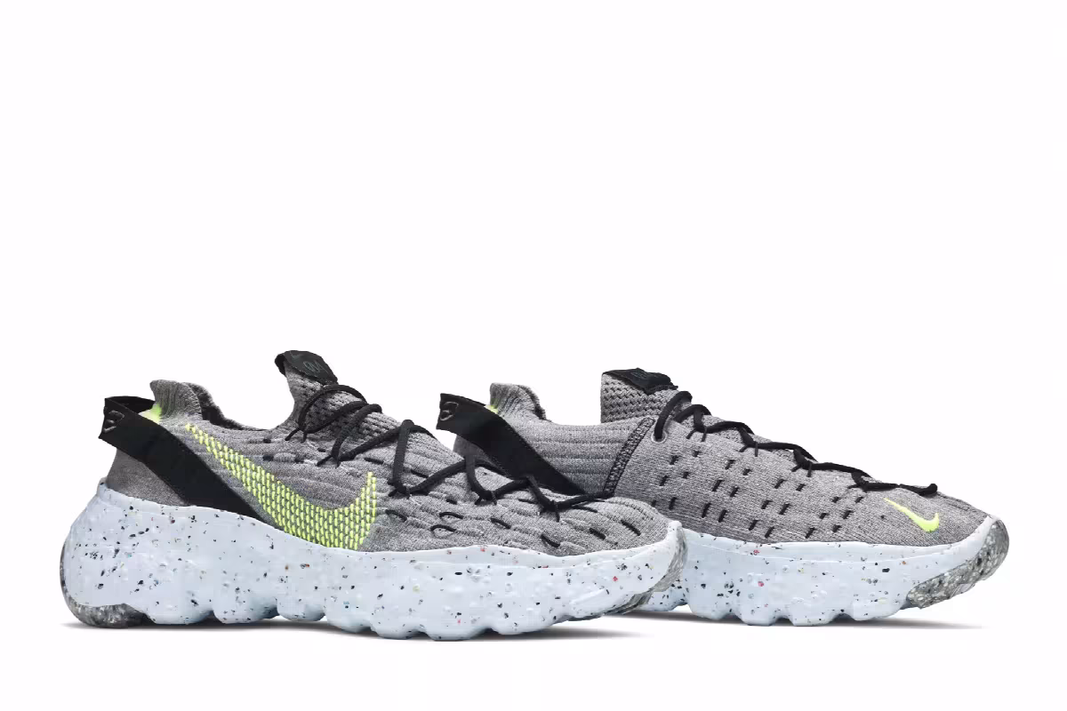 Nike Space Hippie 04 Grey Volt, view 9