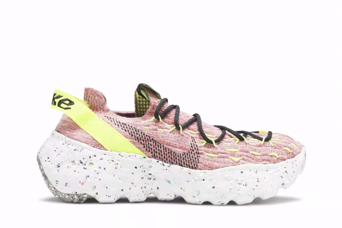 Nike Women's Space Hippie 04 Light Arctic Pink, view 2