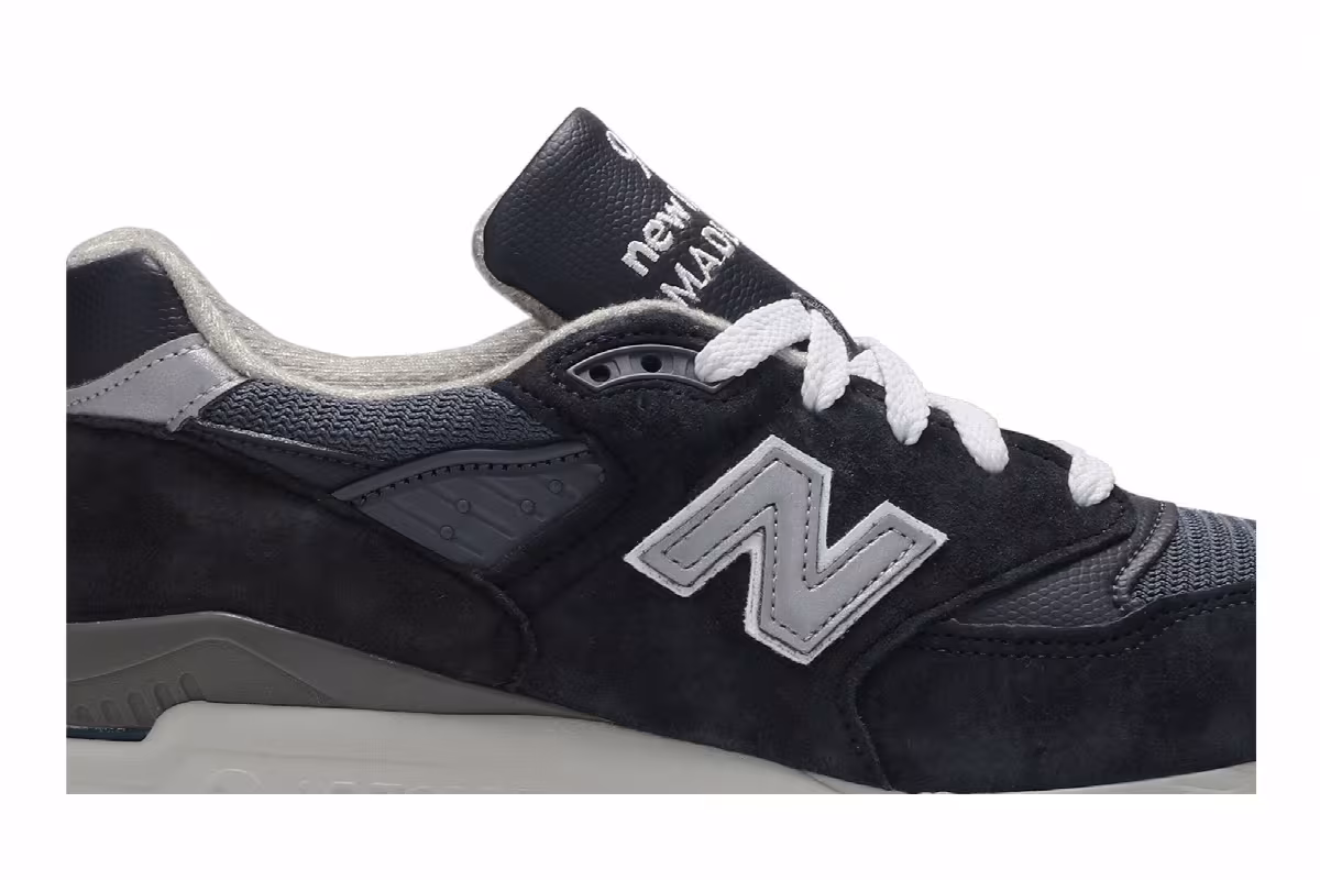 Kith x New Balance 998 Made in USA Shark, view 3
