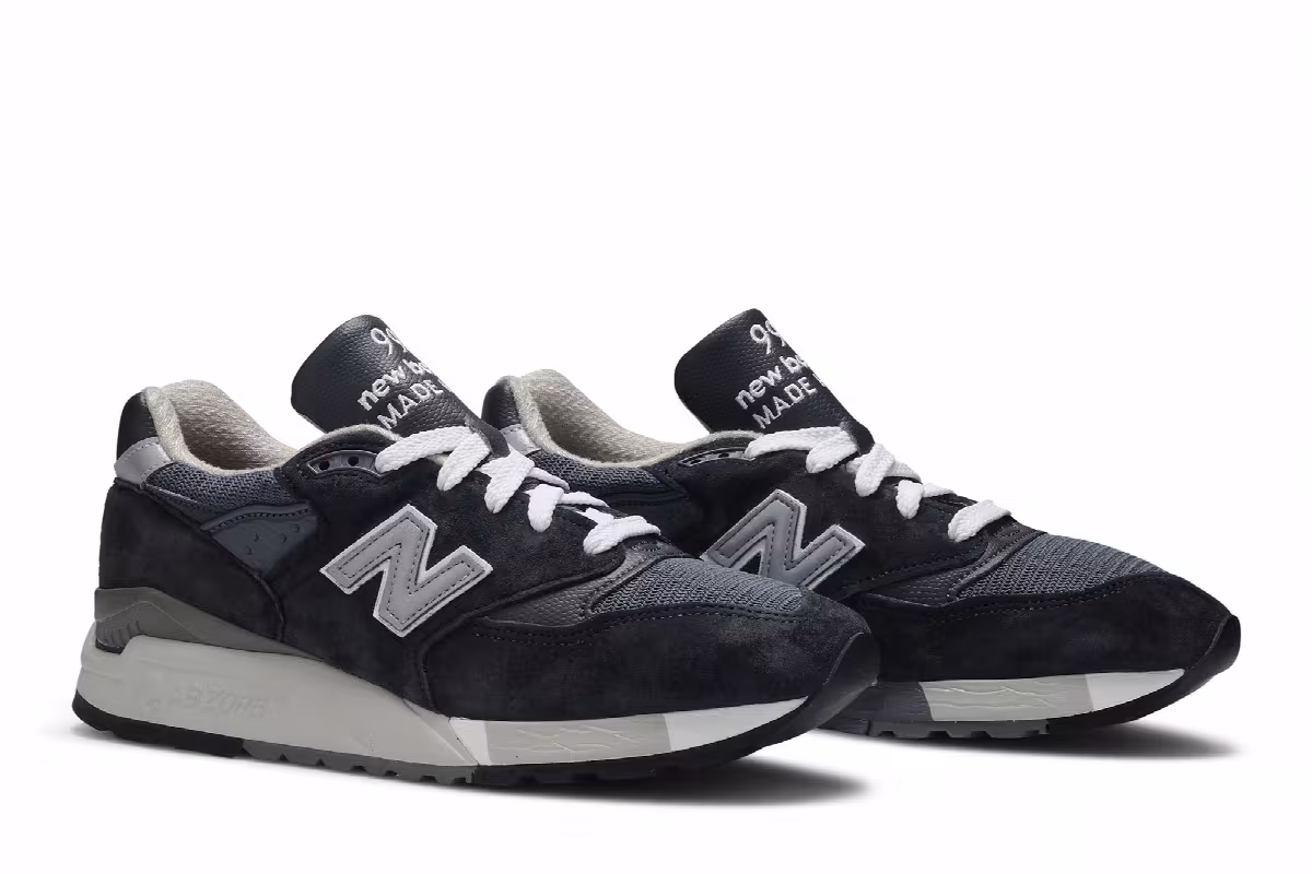 Kith x New Balance 998 Made in USA Shark, view 9