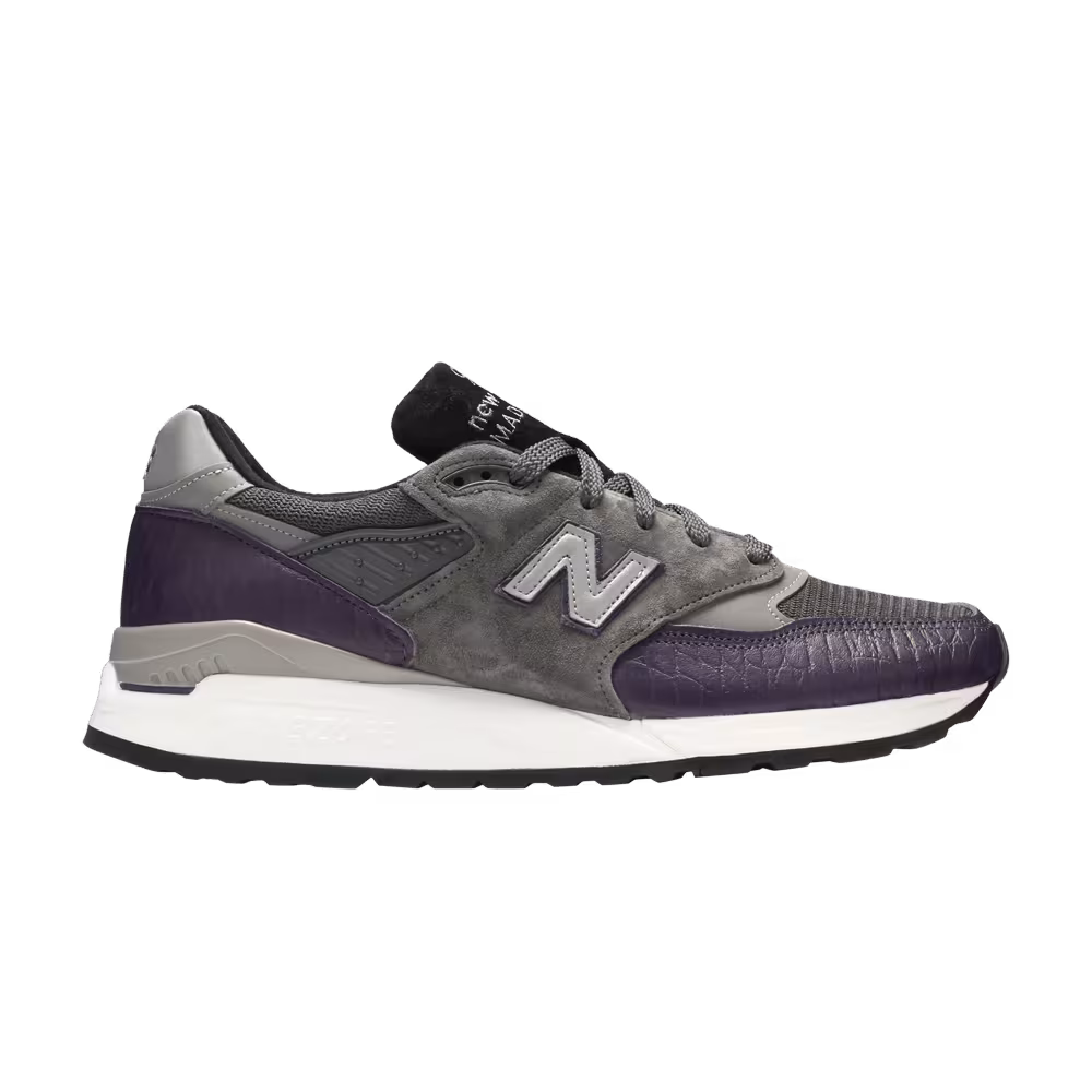 New Balance 998 Made in the USA Purple Croc