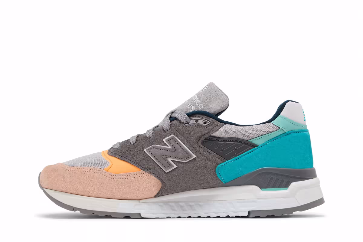 New Balance 998 Made in USA Sand Teal, view 4