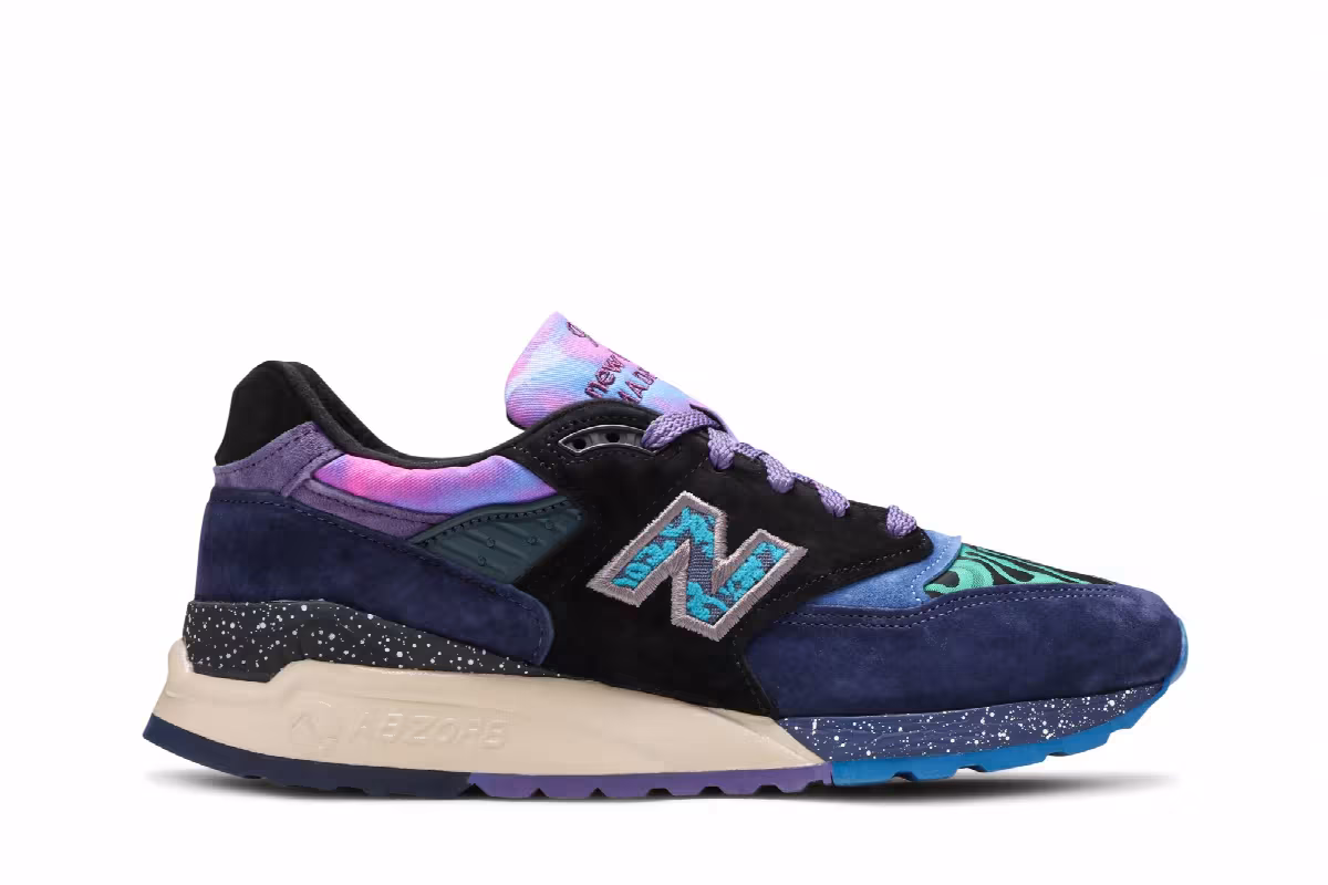 New Balance 998 Made in USA Festival Pack - Blue, view 2