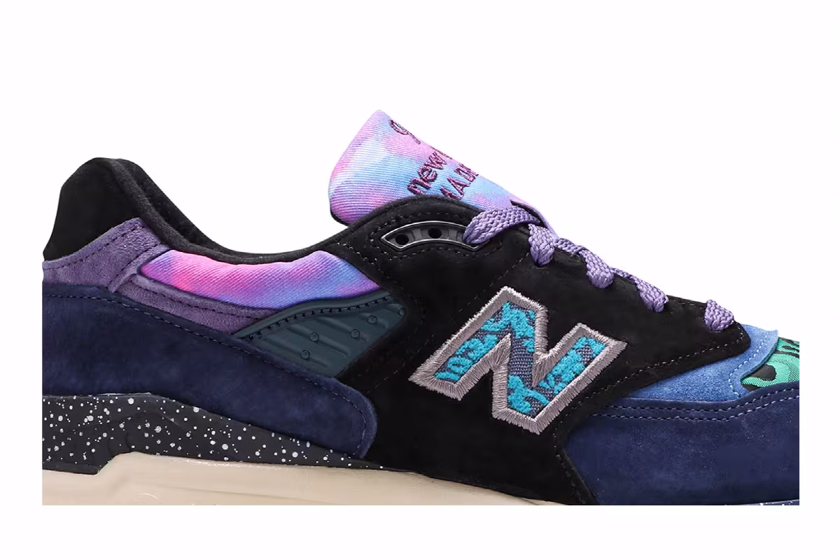 New Balance 998 Made in USA Festival Pack - Blue, view 3