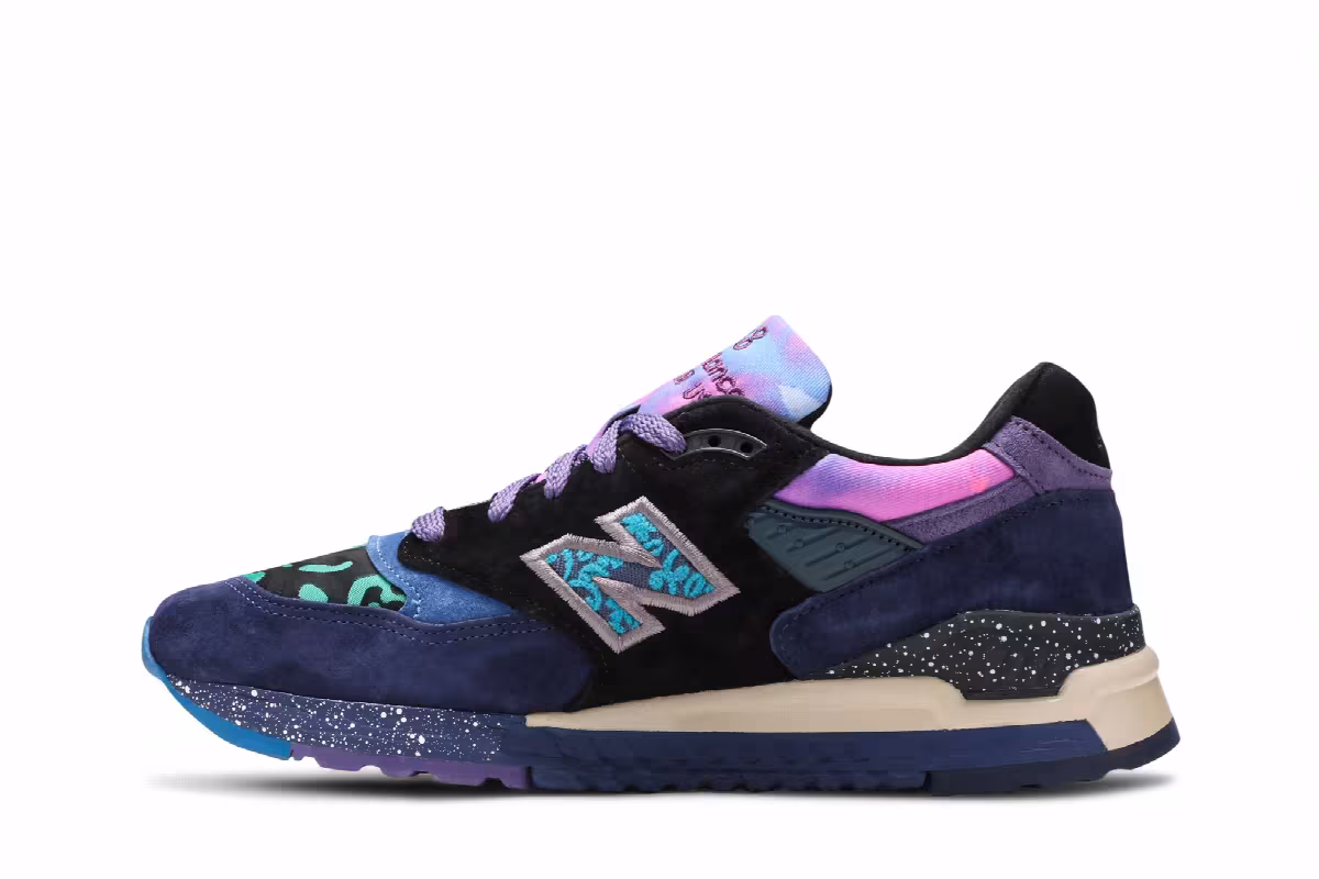 New Balance 998 Made in USA Festival Pack - Blue, view 4
