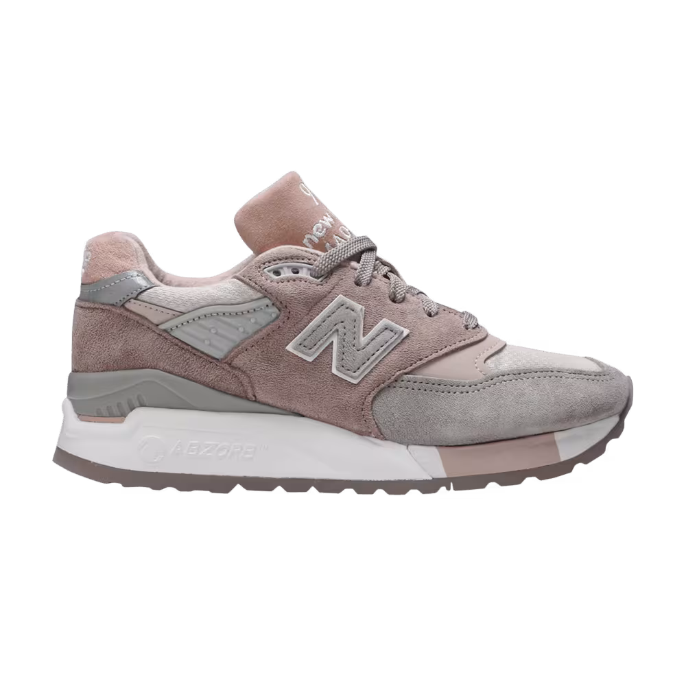 New Balance Women's 998 Made in USA B Pink Grey