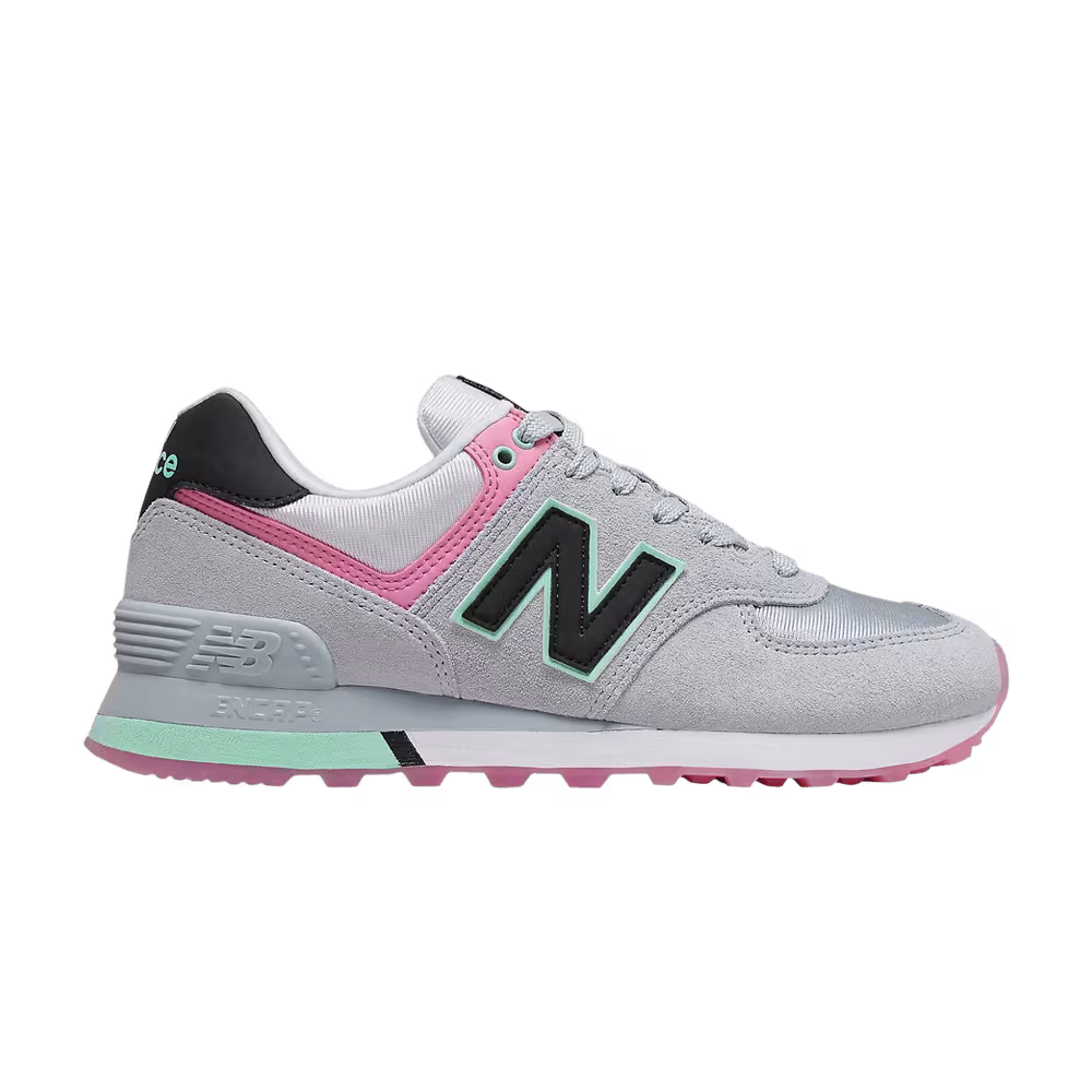 New Balance Women's 574 Cyclone Pink Mint